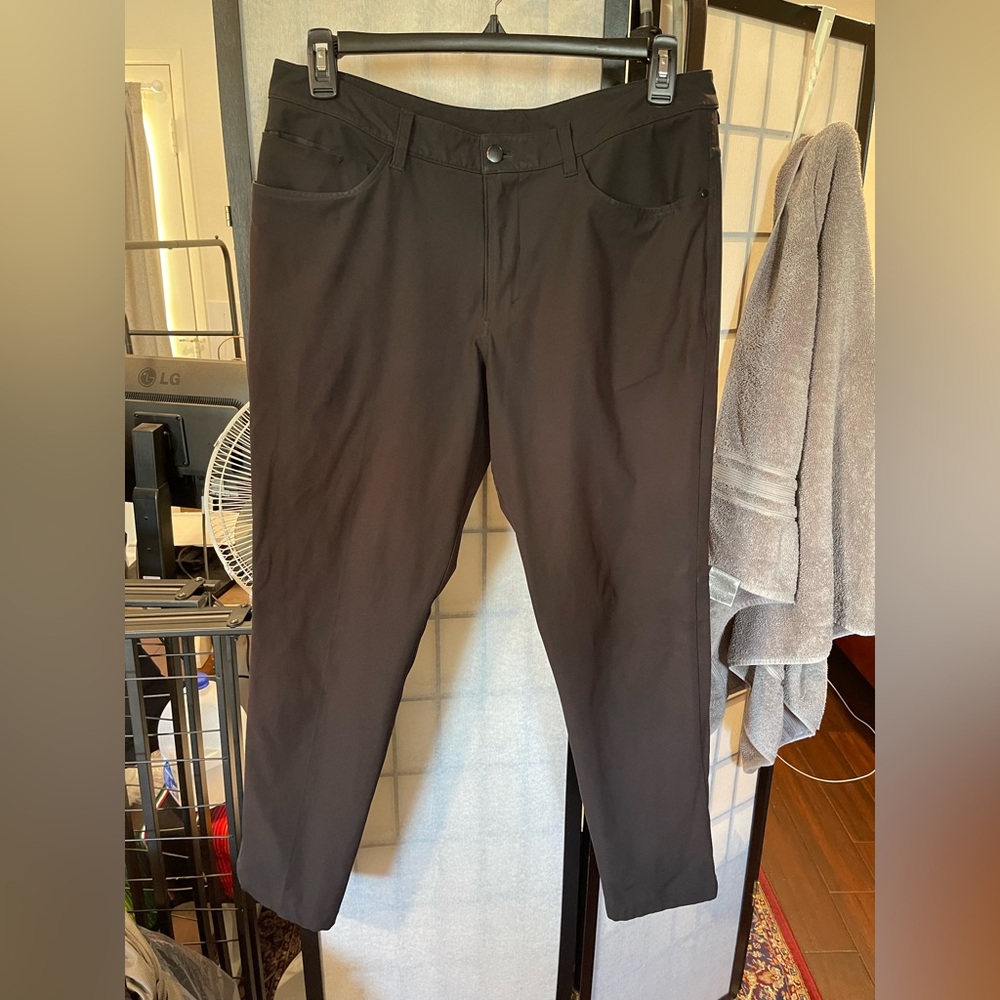 Lululemon ABC Classic Fit 5 Pocket Pant Warpstreme Men’s Black 36x31